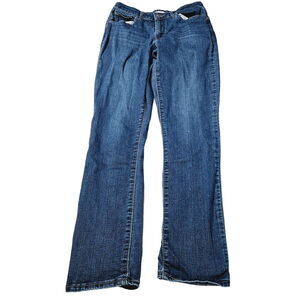 Levi Strauss Womens Jeans Blue Size 30 Cotton Blend Button Zip Close Stretch